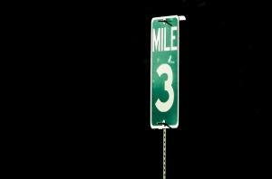 Mile 3 Marker photo, by Nick Humphries, from flickr.com